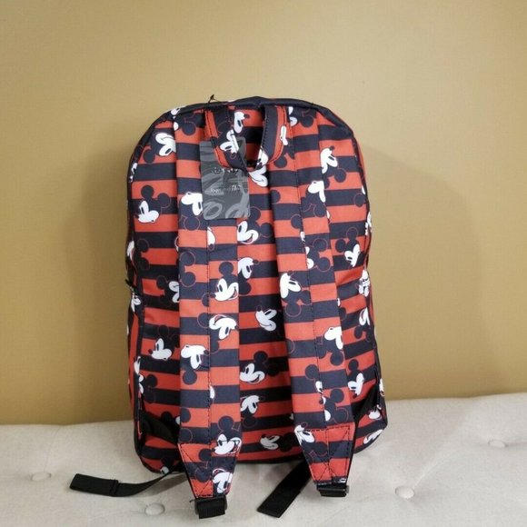 Disney Loungefly Mickey Mouse Faces Backpack NEW main image 9
